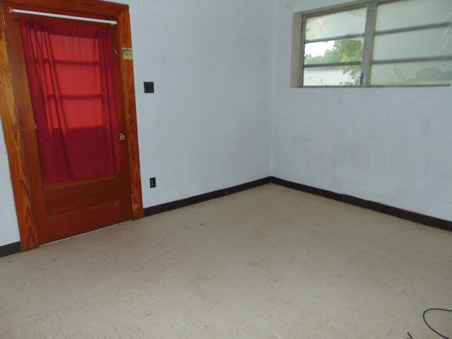 view of empty room