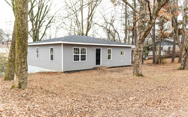 view of ranch-style house