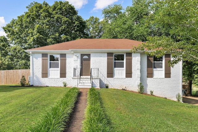  - view of front of house with brick siding