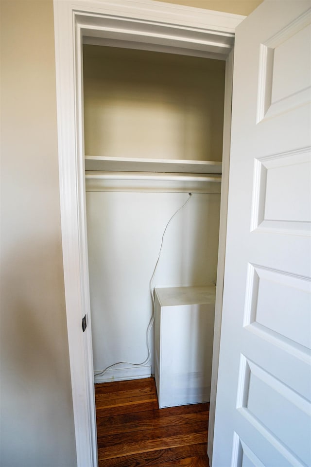 view of closet