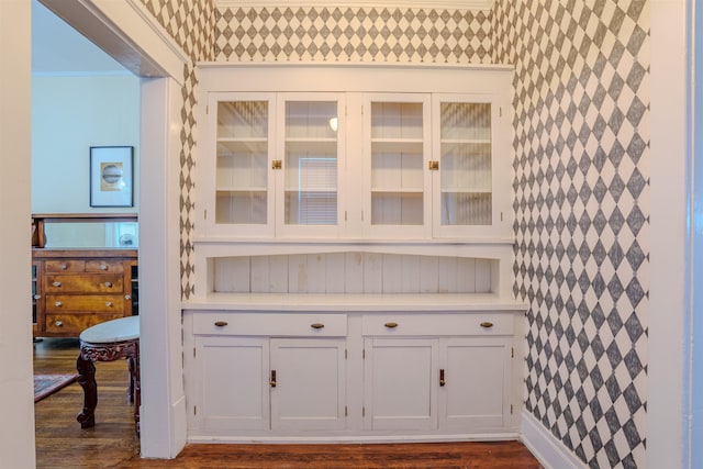 interior details with wood-type flooring