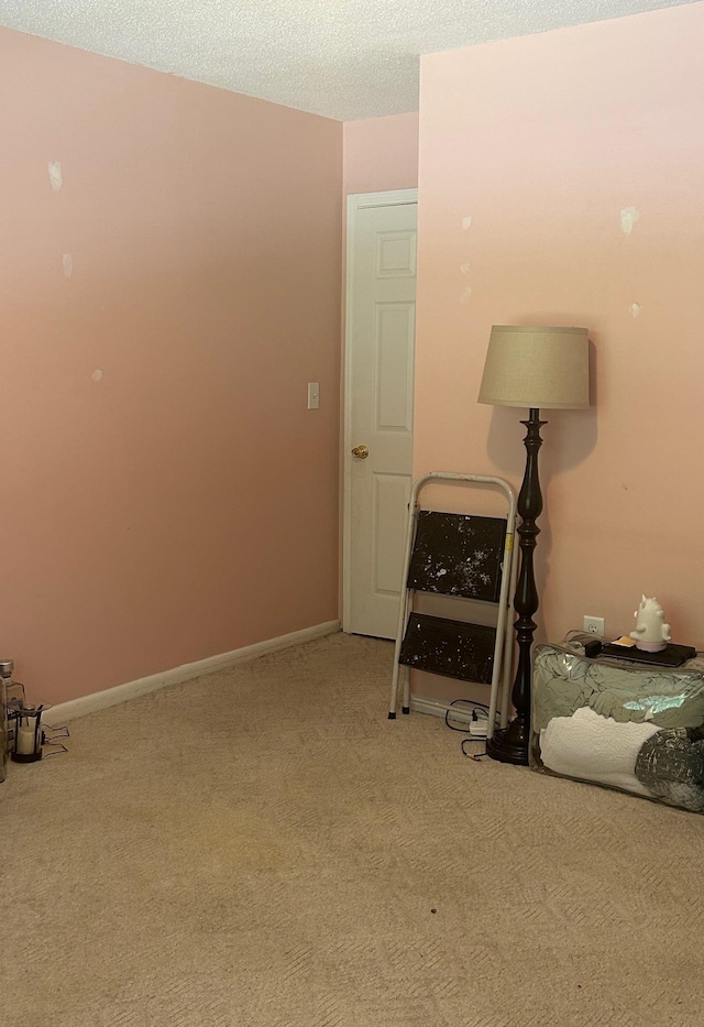  - workout area with carpet floors