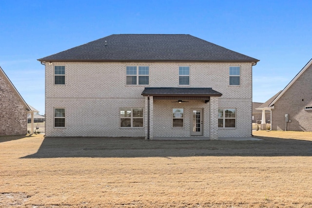 rear view of house featuring a patio area