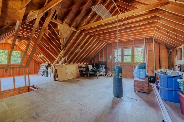  - attic with plenty of natural light