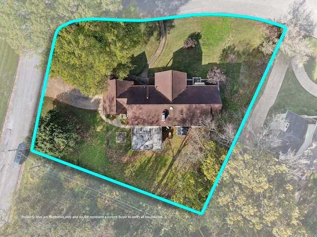  - view of property location featuring property parcel outlined