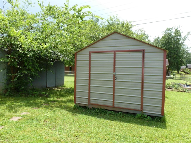  - view of shed