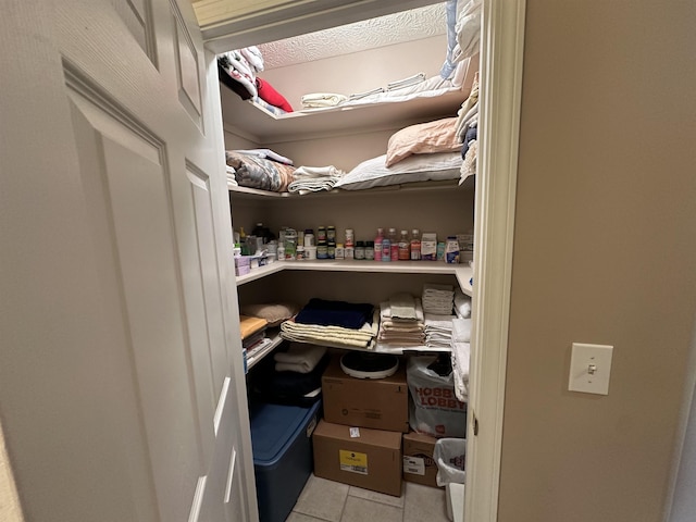 view of pantry