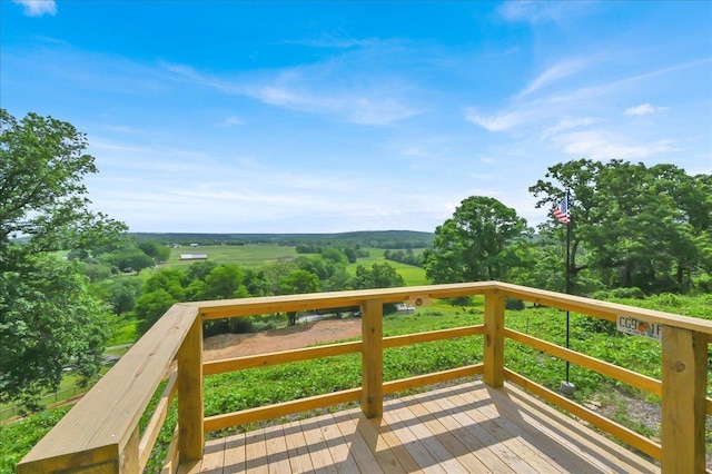  - view of wooden deck