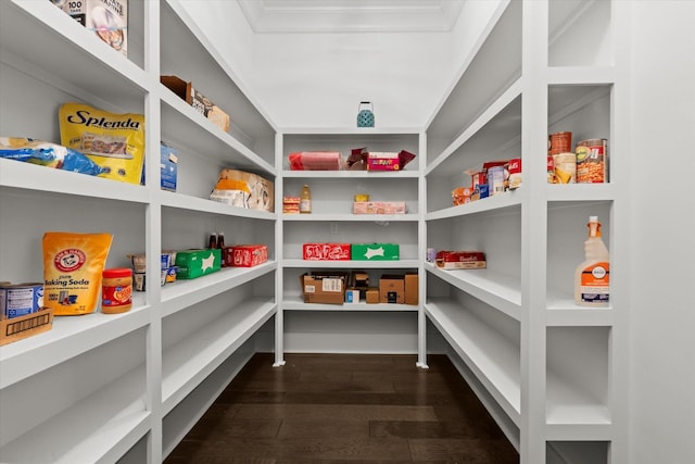 view of pantry