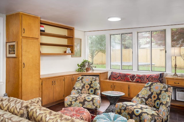 view of living area