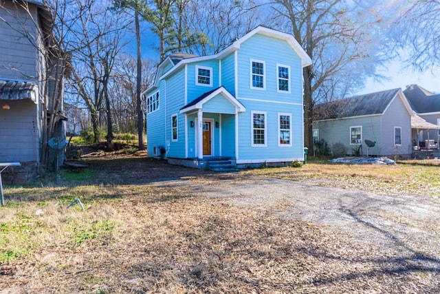 view of front property