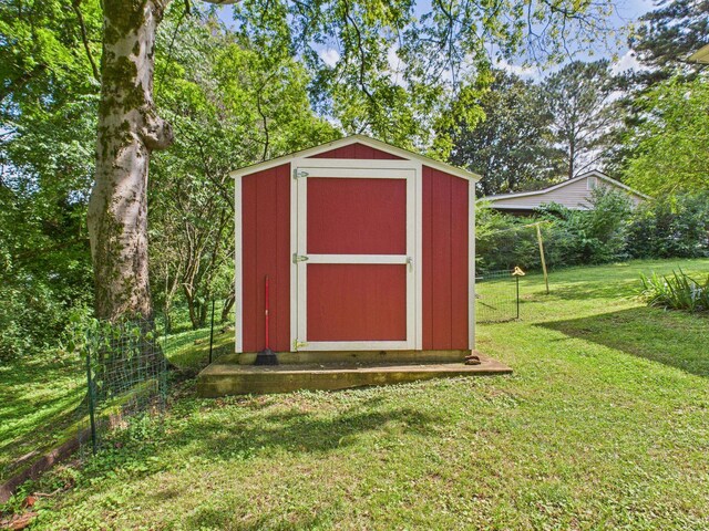  - view of shed