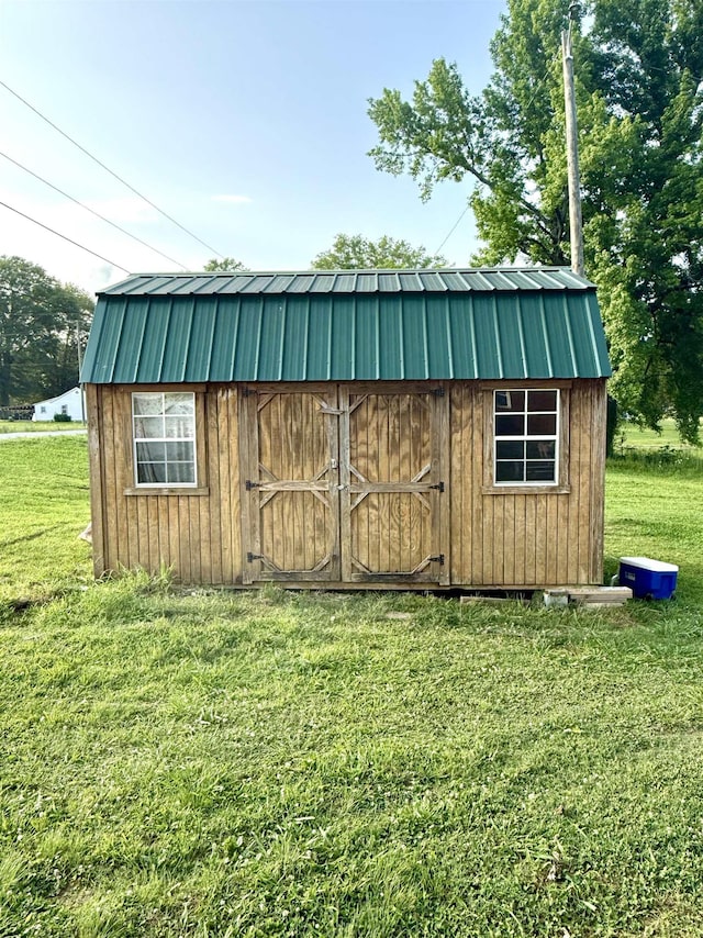  - view of shed