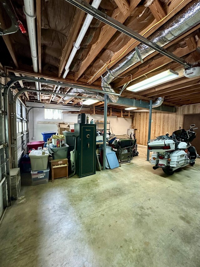  - view of below grade area