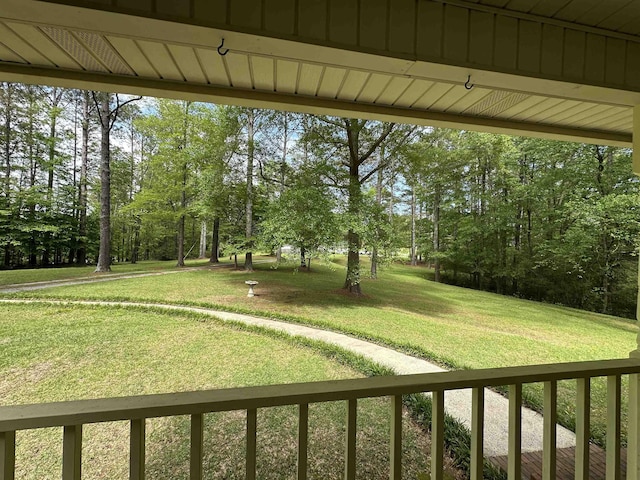 view of yard