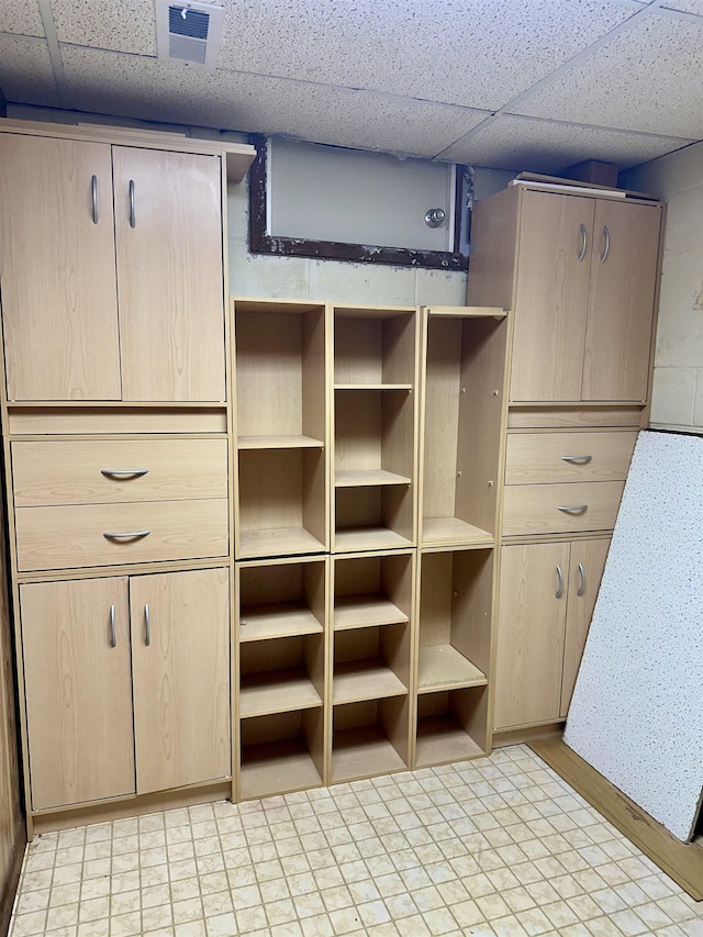closet featuring visible vents
