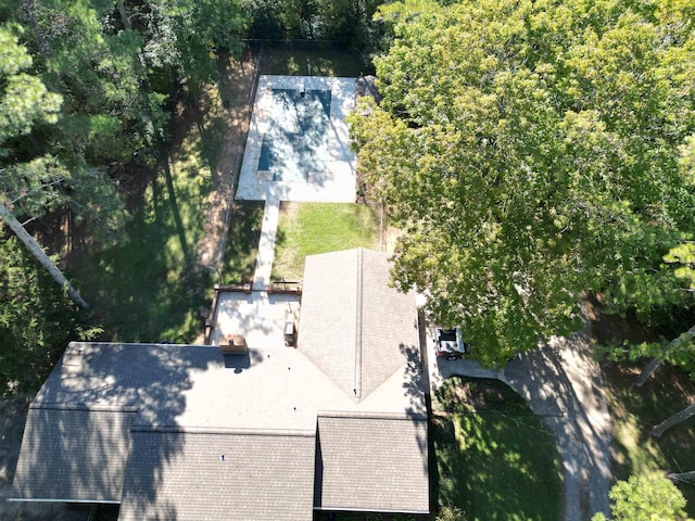 drone / aerial view