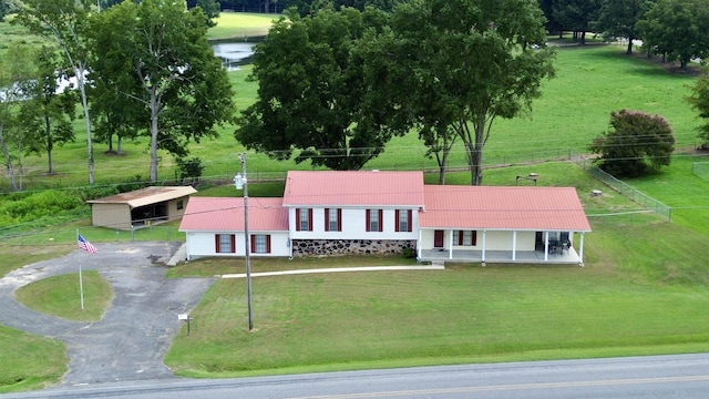 aerial view