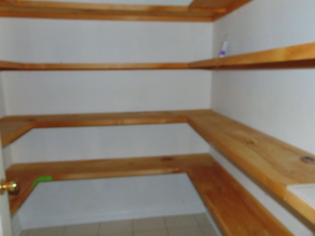 view of pantry