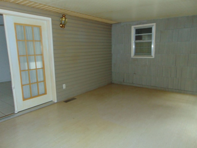 view of empty room