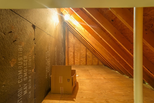  - view of unfinished attic
