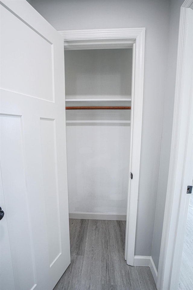 view of closet