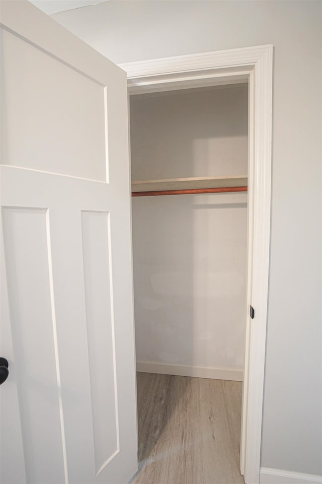 view of closet