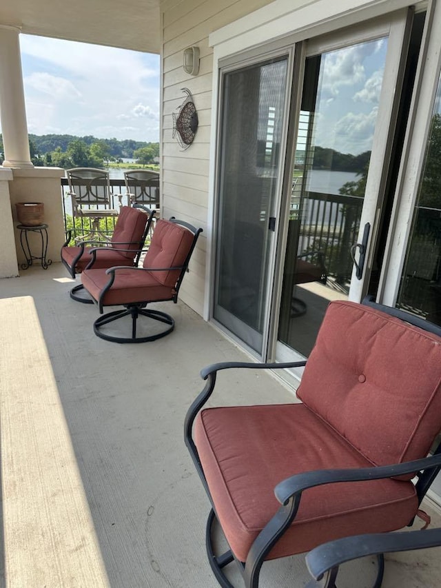  - balcony with a water view
