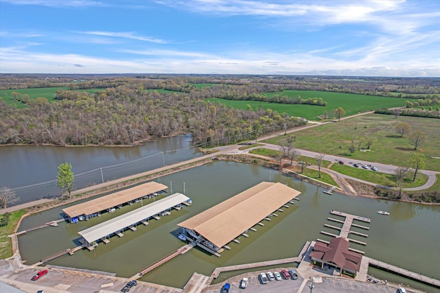  - bird's eye view of a large body of water
