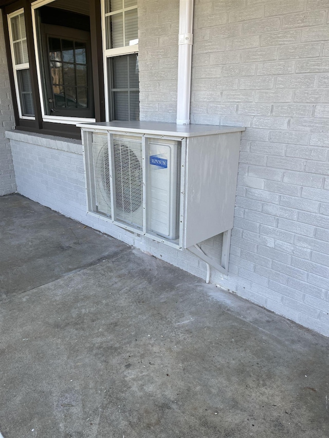 exterior space featuring ac unit