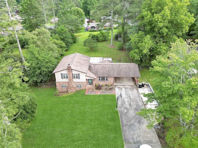  - view from above of property
