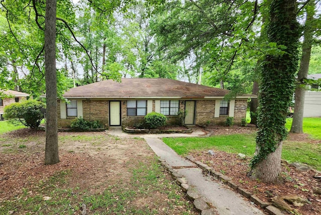 view of ranch-style house