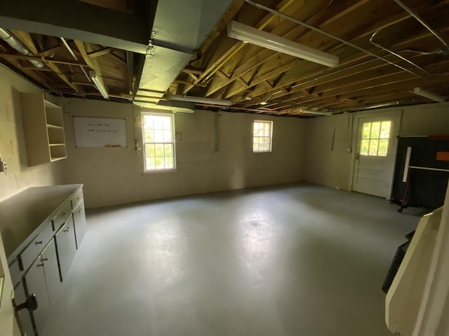 - basement with healthy amount of natural light