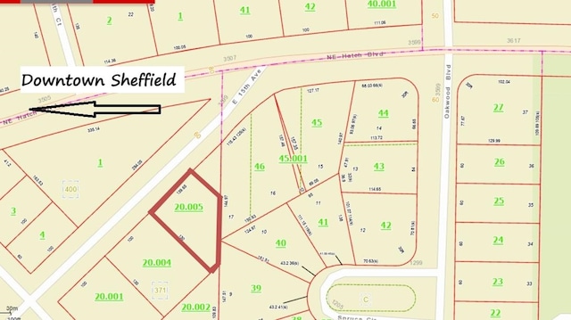  - parcel map