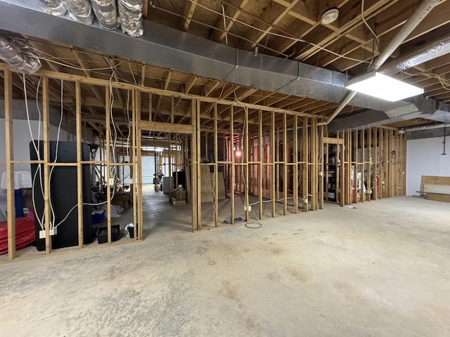 miscellaneous room featuring concrete floors