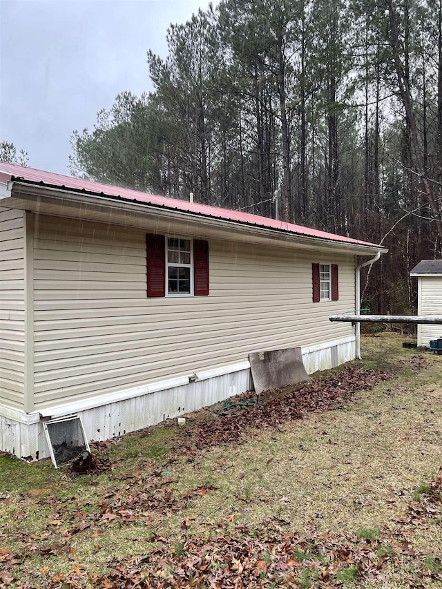3119 Kent Rd, Ms, MS 38876 - view of home's exterior featuring a yard