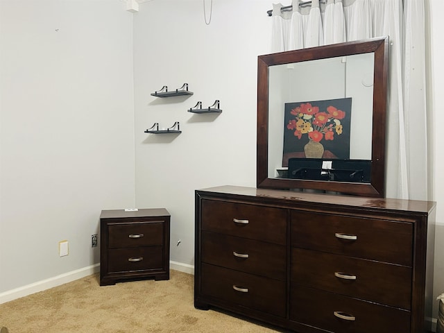 interior details featuring carpet floors