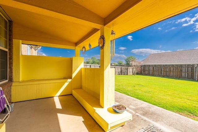 view of patio