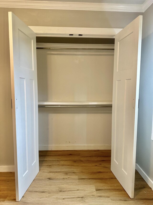 view of closet