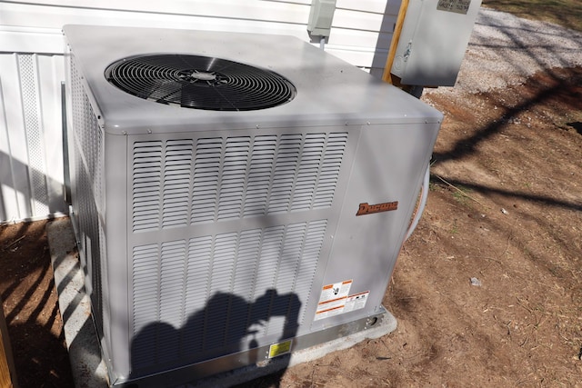  - exterior view of central AC unit