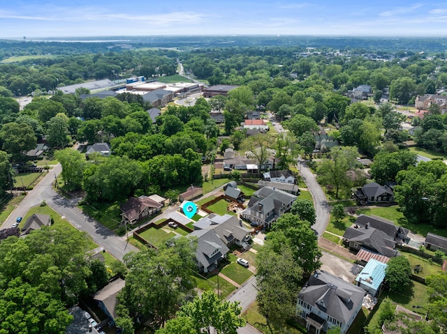  - aerial view with a residential view
