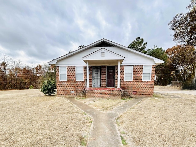 view of front of house with a porch