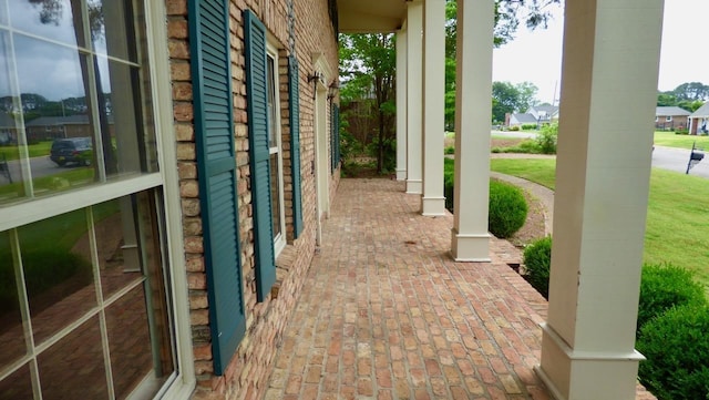  - view of covered porch