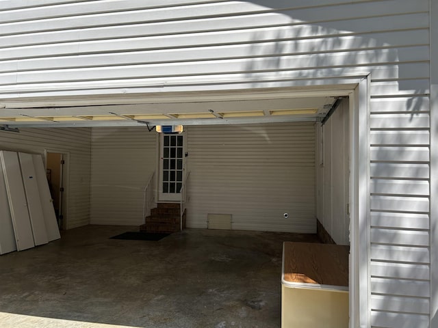  - view of garage