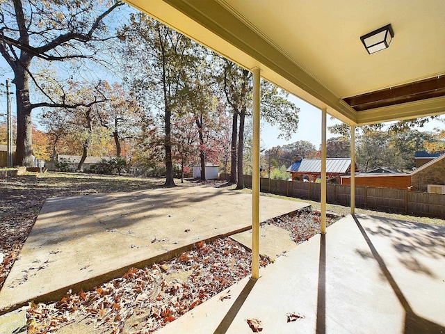 view of patio