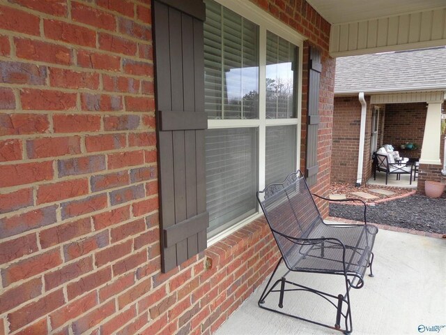  - view of patio / terrace featuring covered porch
