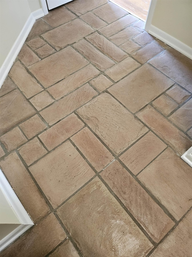  - detailed view of baseboards