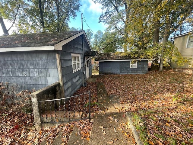 view of property exterior