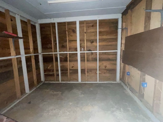 view of storage room