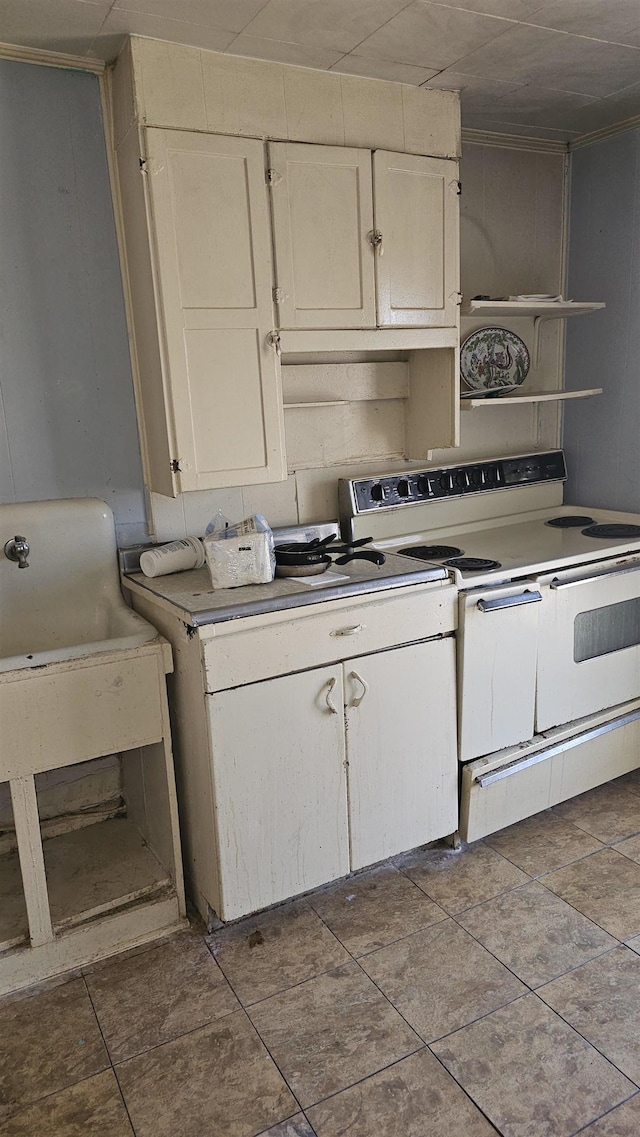 kitchen with electric stove